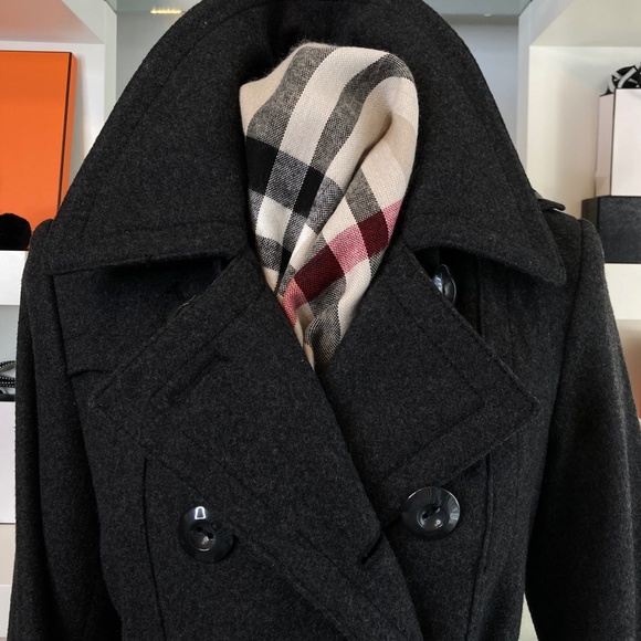 🆕 ❄️ BRAETAN WOOL BLEND PEACOAT NWOT - Picture 8 of 14